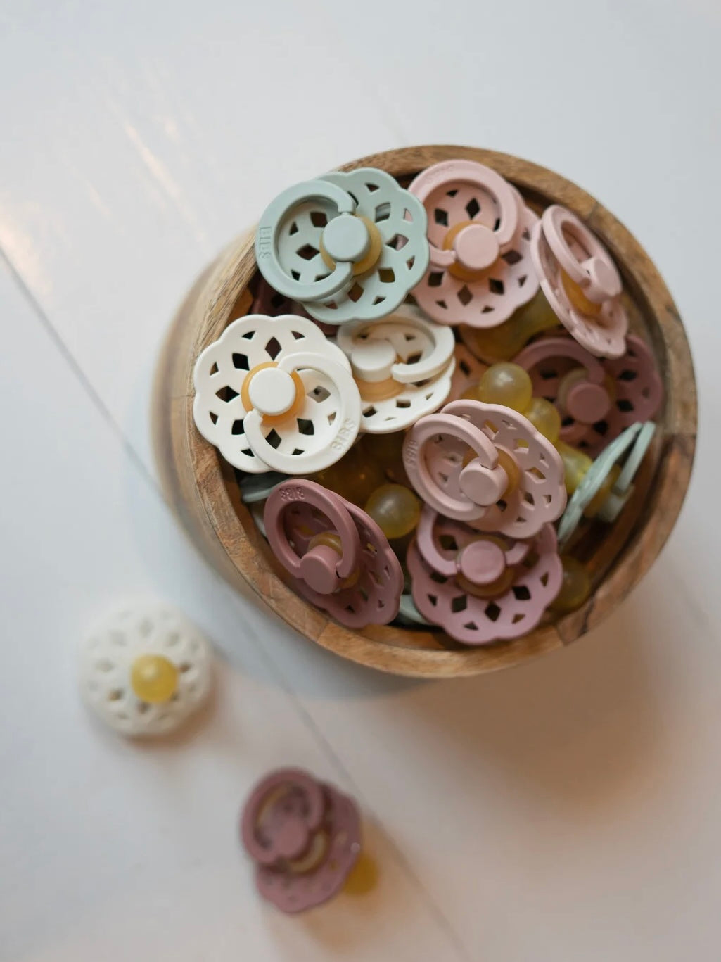 BIBS | 2 Pack fopspeen | Boheme Woodchuck/Blush