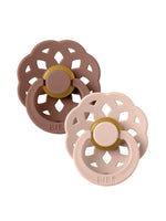 BIBS | 2 Pack fopspeen | Boheme Woodchuck/Blush