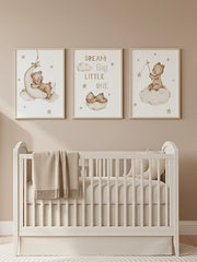 Canvas poster voor baby- en kinderkamer