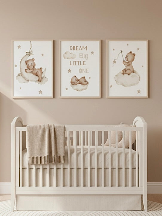 Canvas poster voor baby- en kinderkamer