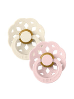 BIBS | 2 Pack fopspeen | Boheme Ivory/Blossom