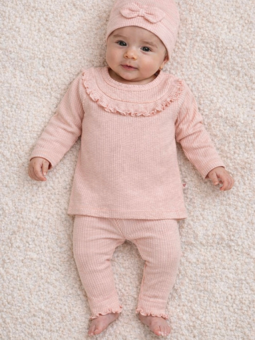 Dirkje 3delige set pink meisje