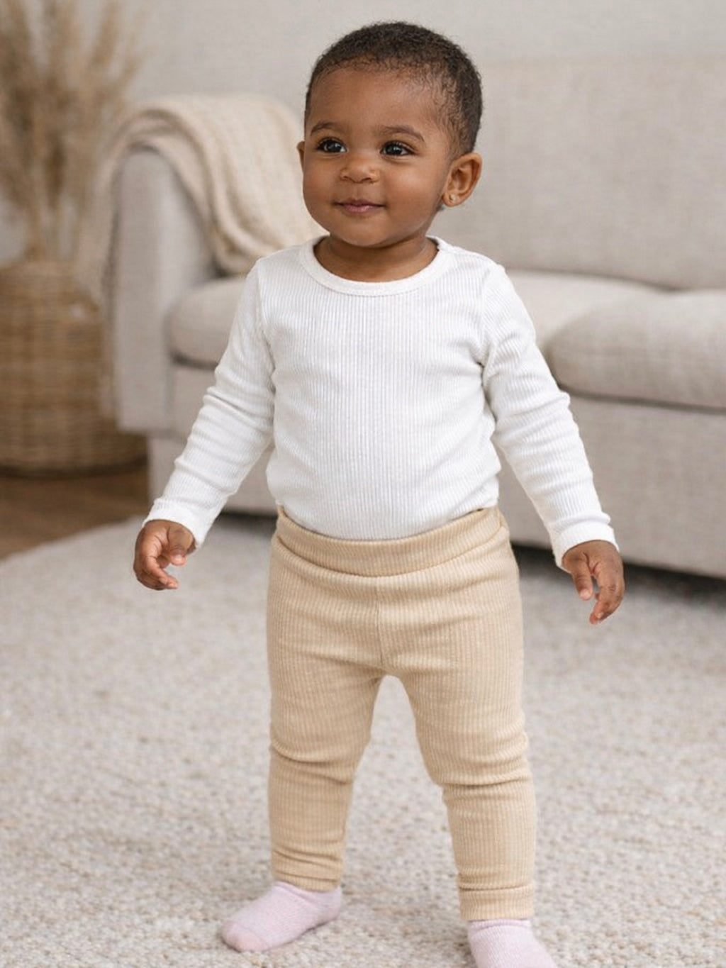 Dirkje broek beige kind