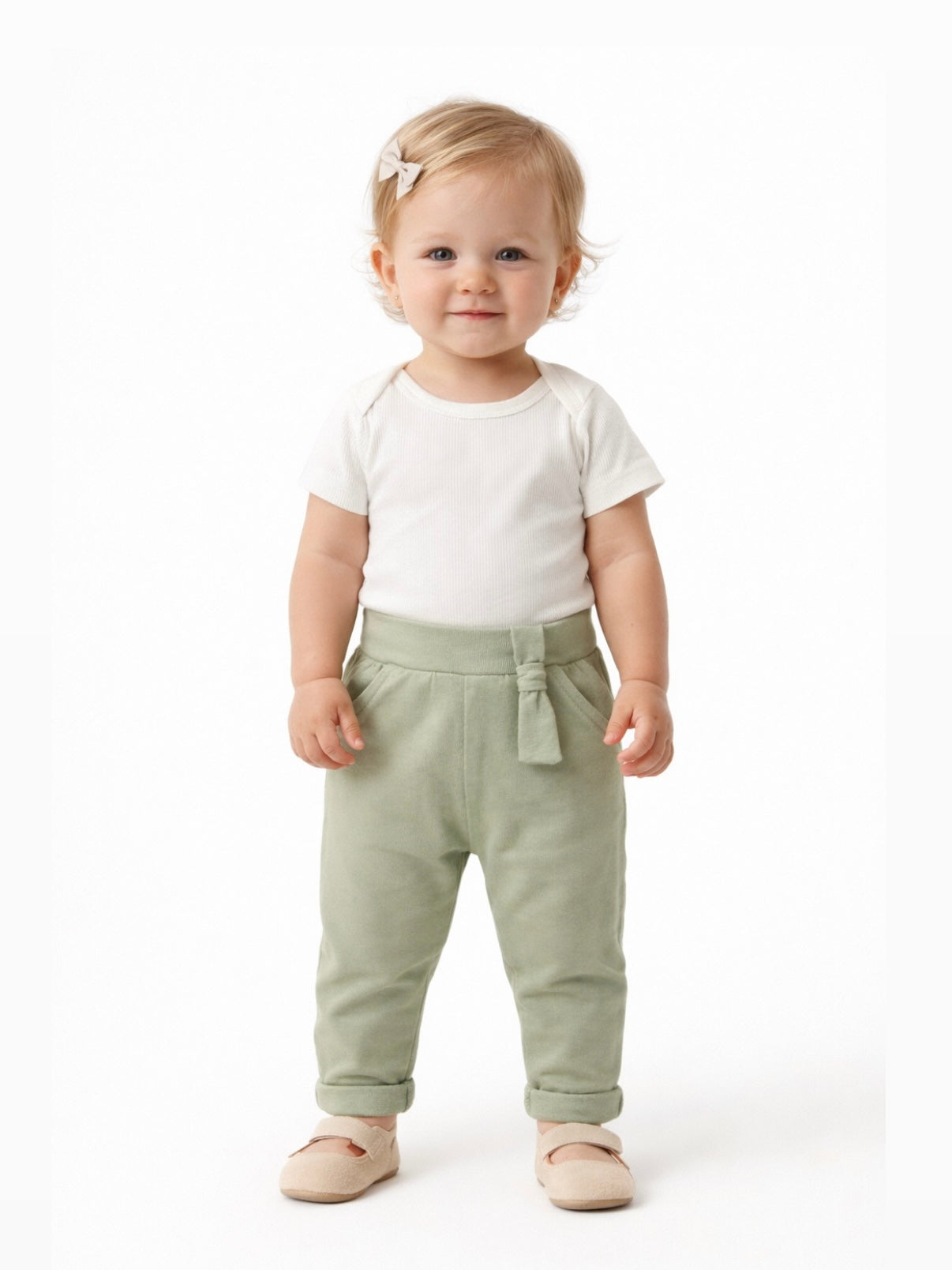 Dirkje broekje groen kind