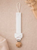 Speenkoord | Bow - Wit