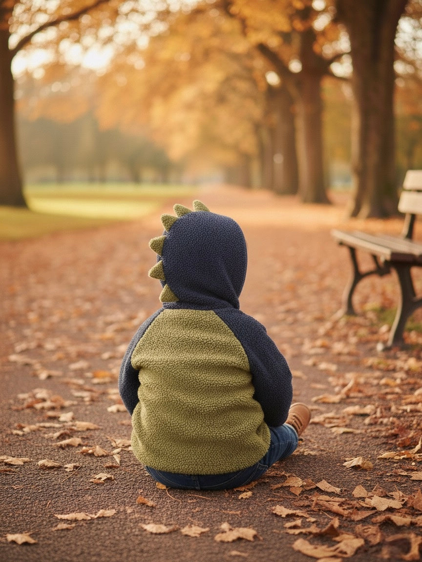 Teddy jasje met draak van het merk Feetje voor baby’s