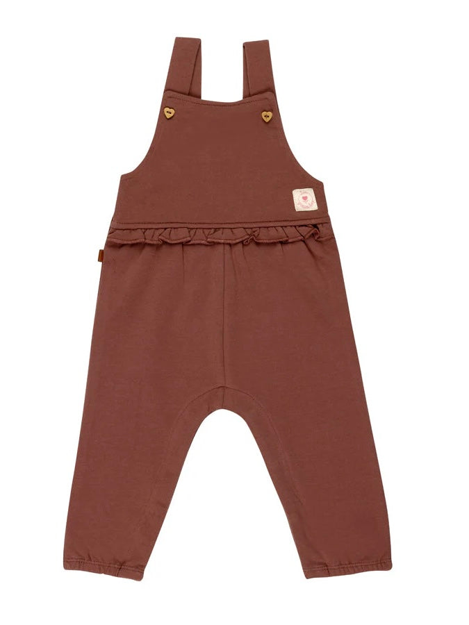 Tuinbroekje met hearts print van het merk Frogs and Dogs