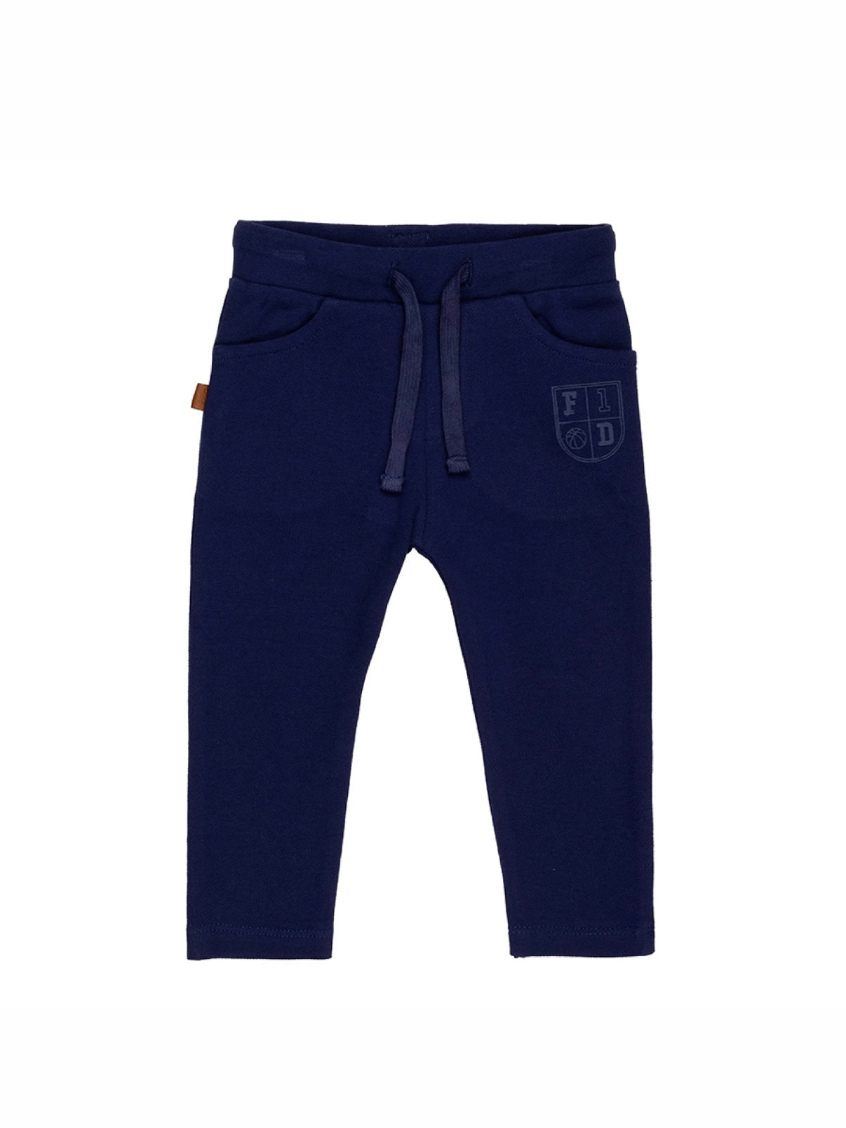 Blauw babybroekje Play All Day van Frogs and Dogs