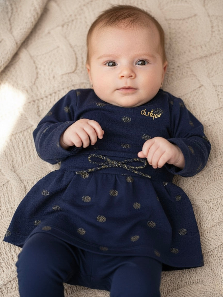 2-delige set | blauw/goud