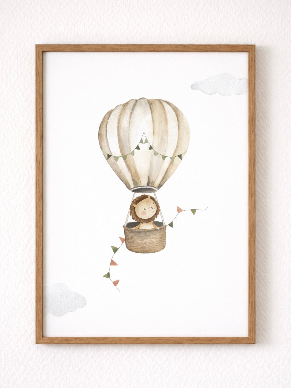 Canvas poster set van 3 | Safari dieren