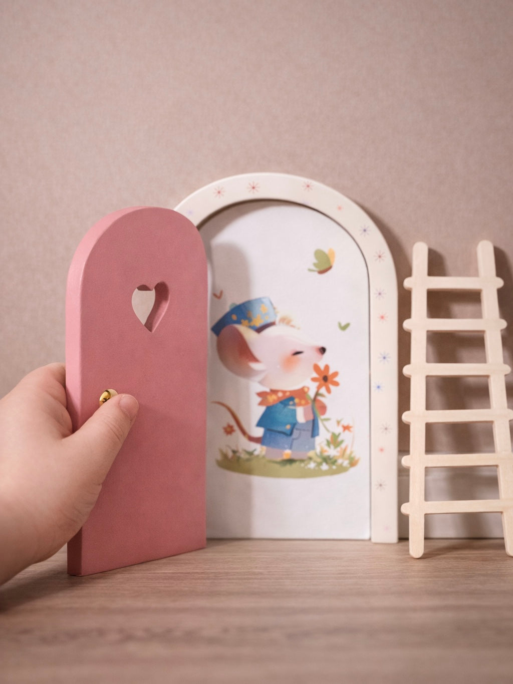 Fantasie deurtjes | Roze