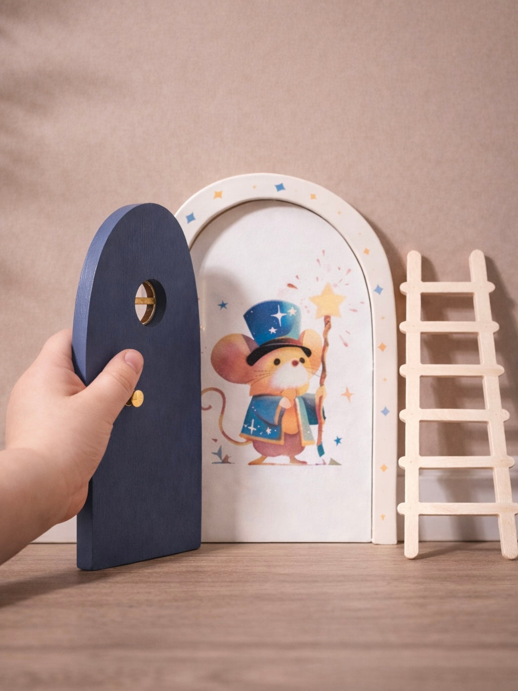 Fantasie deurtjes | Blauw