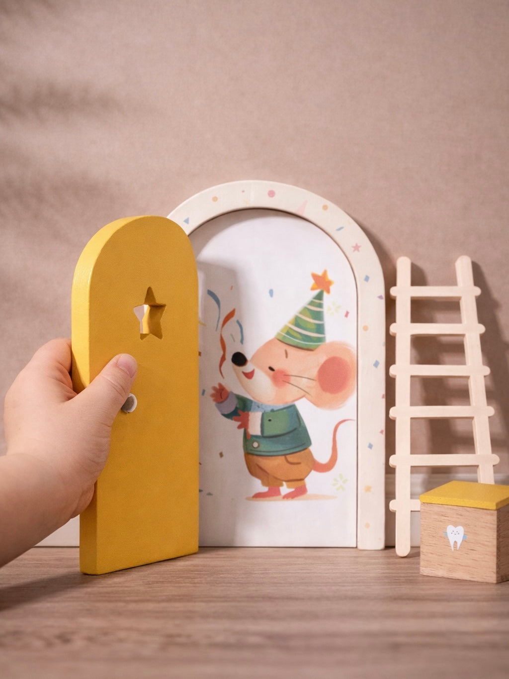 Fantasie deurtjes | Geel