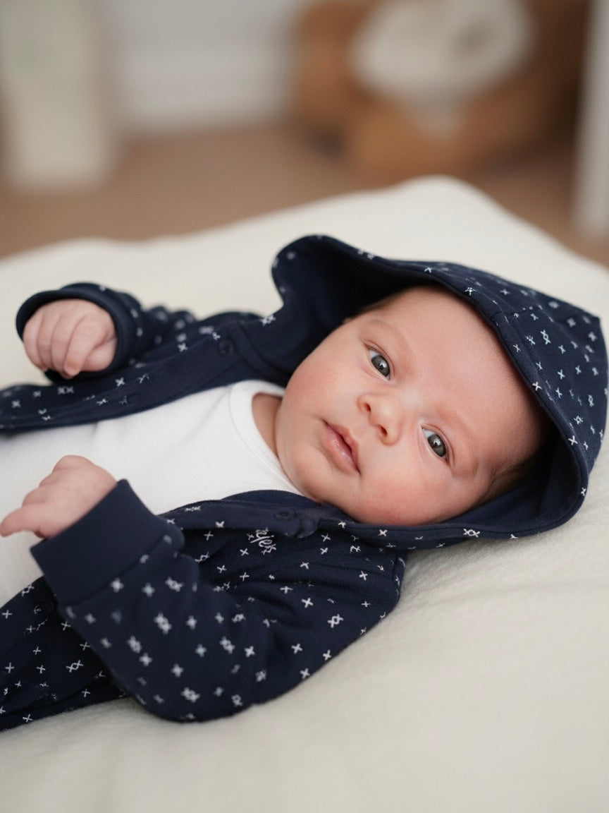 Reversible vestje | blauw