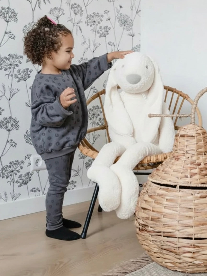 Extra grote Rabbit Richie knuffel van 92 cm in ivory van Happy Horse