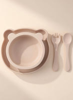 Siliconen serviesset | sand