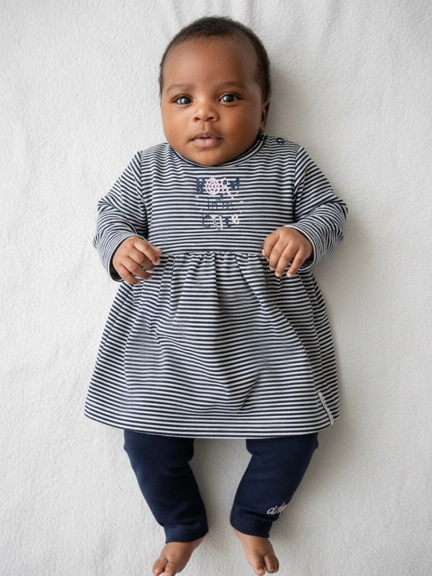 Born to be cute | 2-delige set blauw/roze