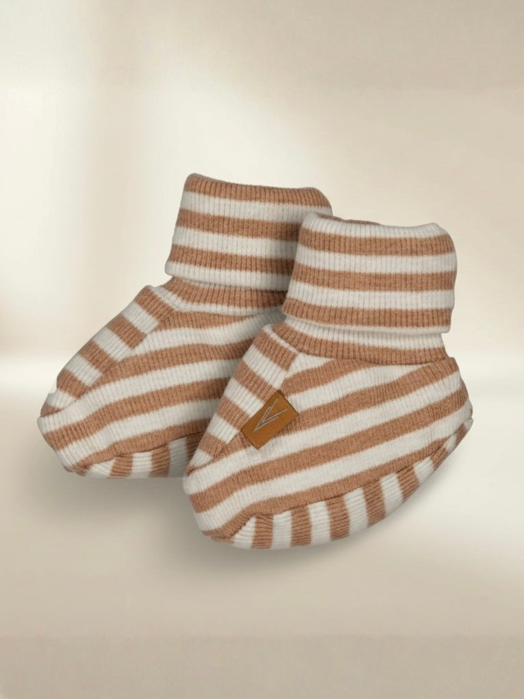 Levv | Slofjes | Mocha stripe