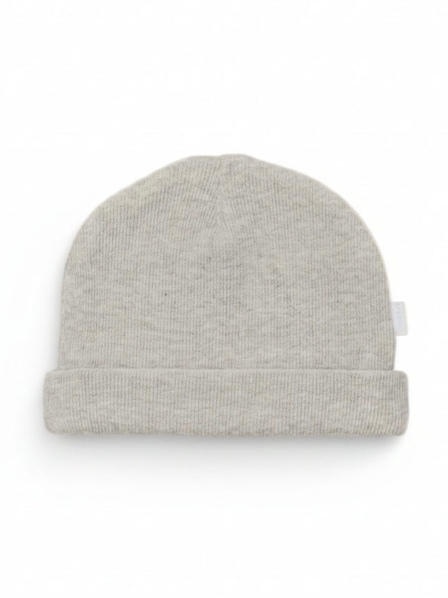 Noppies | Mutsje | Nevel Rib - Taupe Melange
