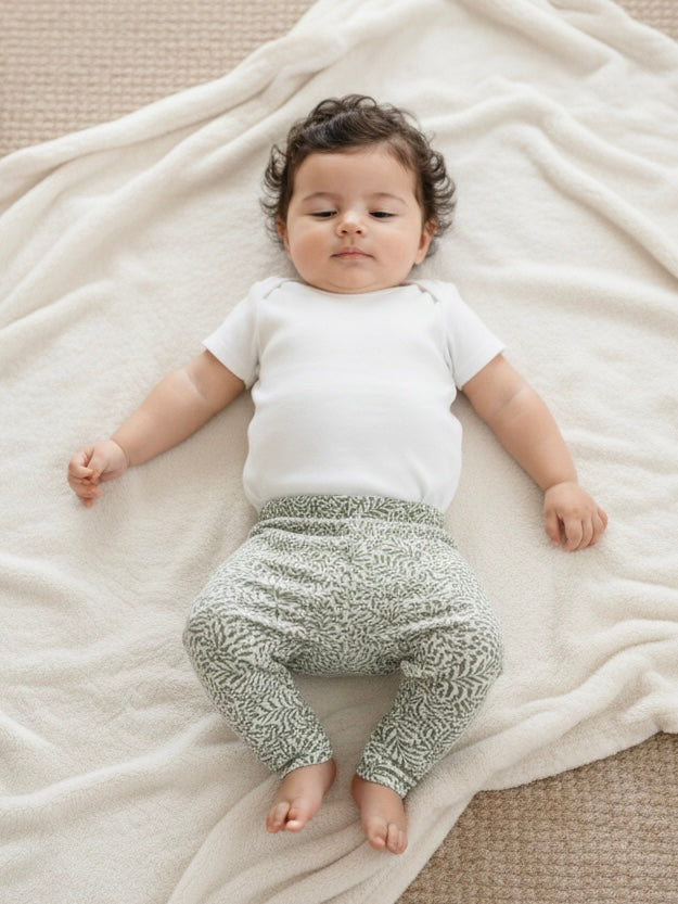 Noppies legging Leganes groen voor baby en kind