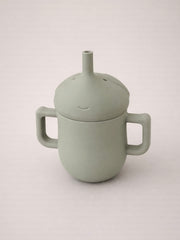 Siliconen drinkbeker groen kind