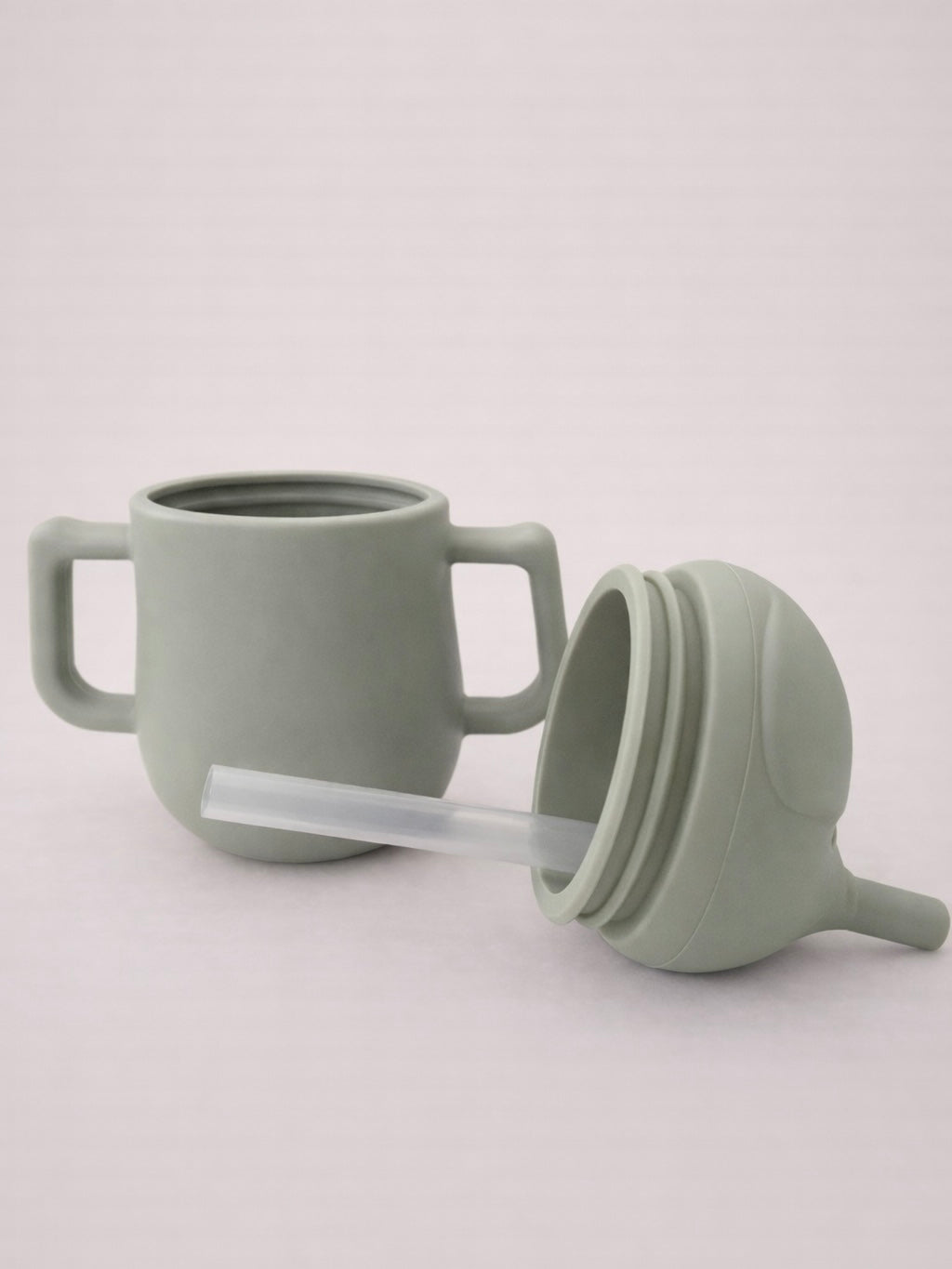 Siliconen drinkbeker groen kind