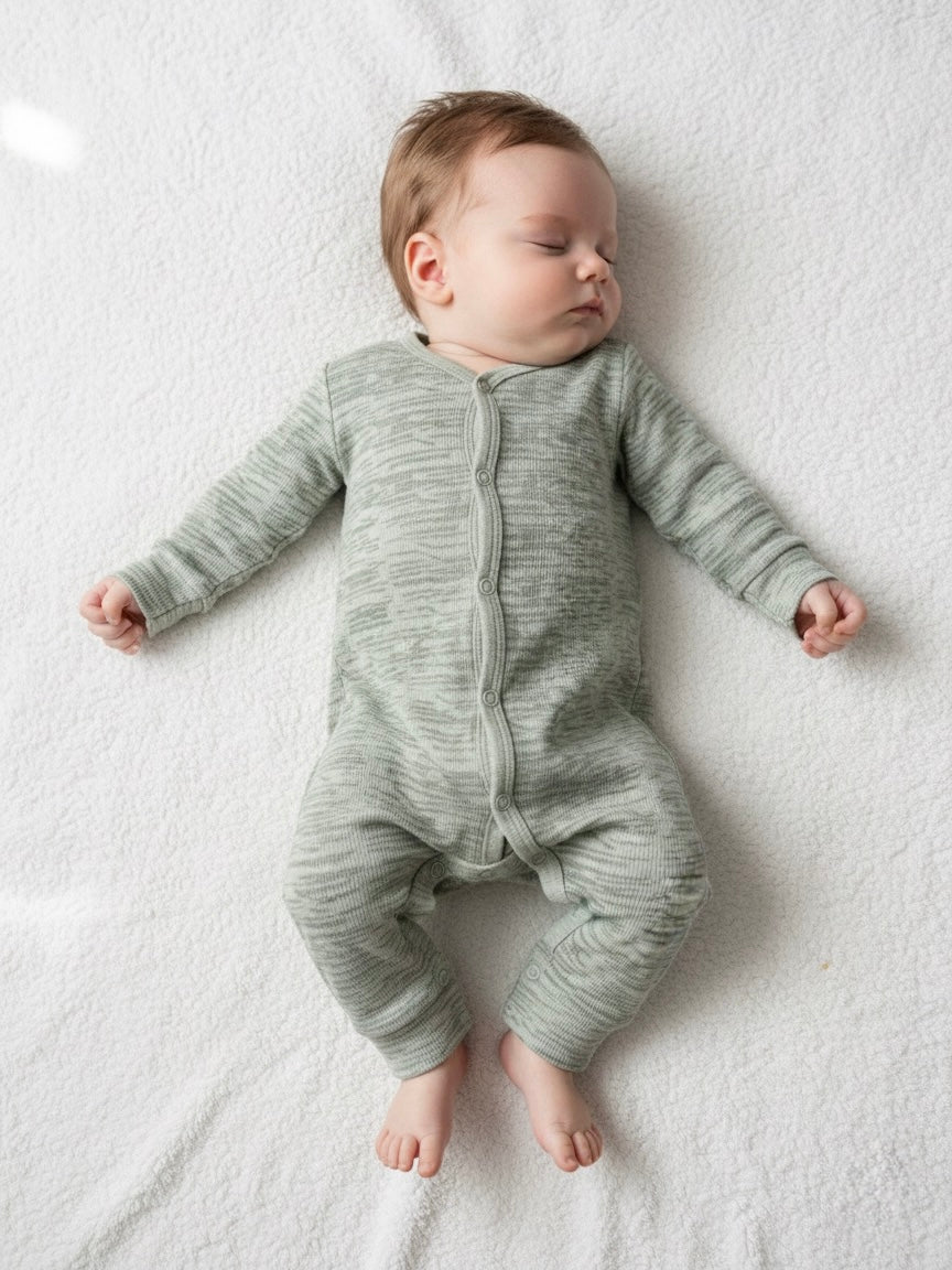 Boxpakje voor baby in mystic mint kleur van het merk Snoozebaby