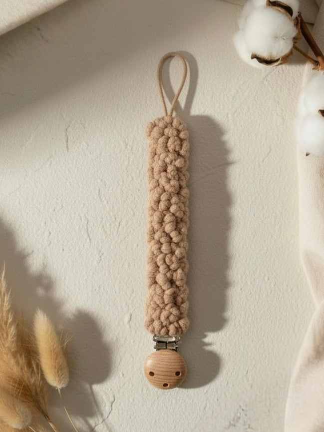 Speenkoord Teddy bruin baby van cute little rebels