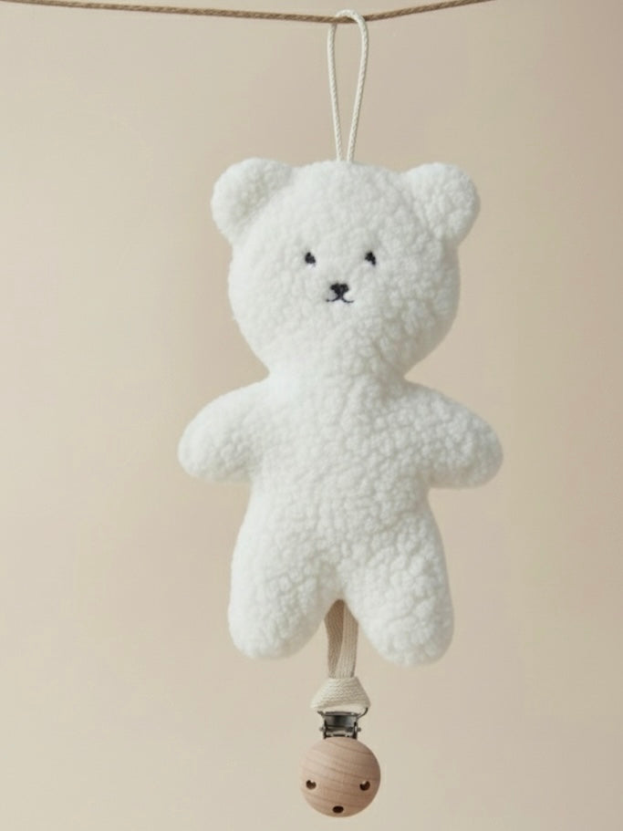 Speenkoord met knuffel beer voor baby