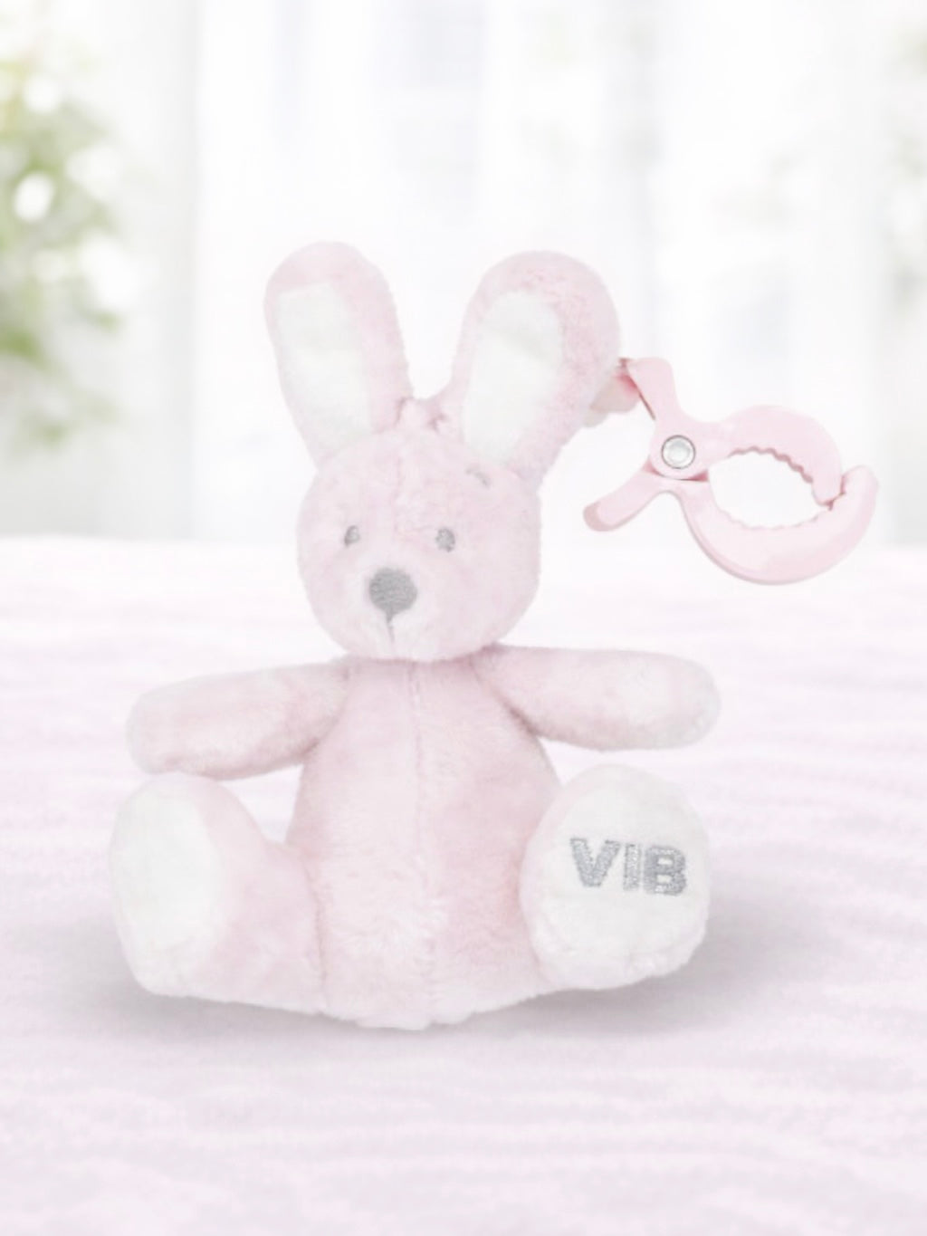 VIB knuffel konijn met trekkoord voor kind