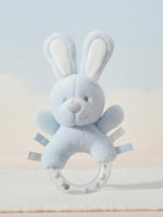 VIB | Knuffel Rammelaar | Konijn Blauw