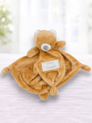 VIB knuffeldoekje beer bruin voor kinderen