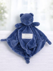 VIB knuffeldoekje very important baby beer blauw