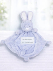 VIB knuffeldoekje konijn lichtblauw very important baby