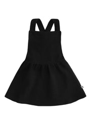 Zwarte salopettejurk voor baby of kind van het merk Your Wishes