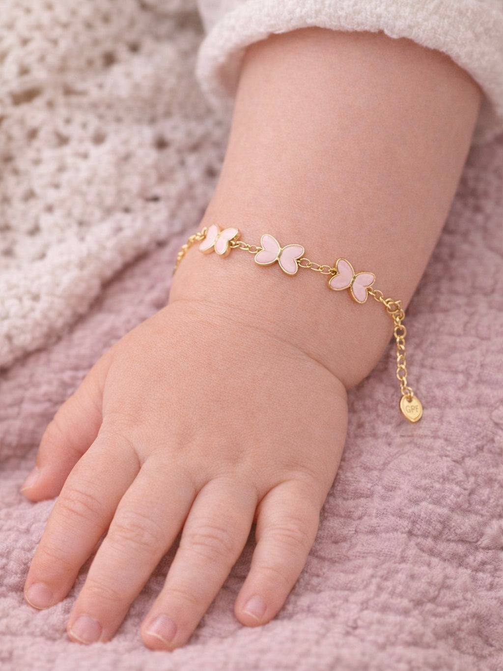 armbandje kind vlinders