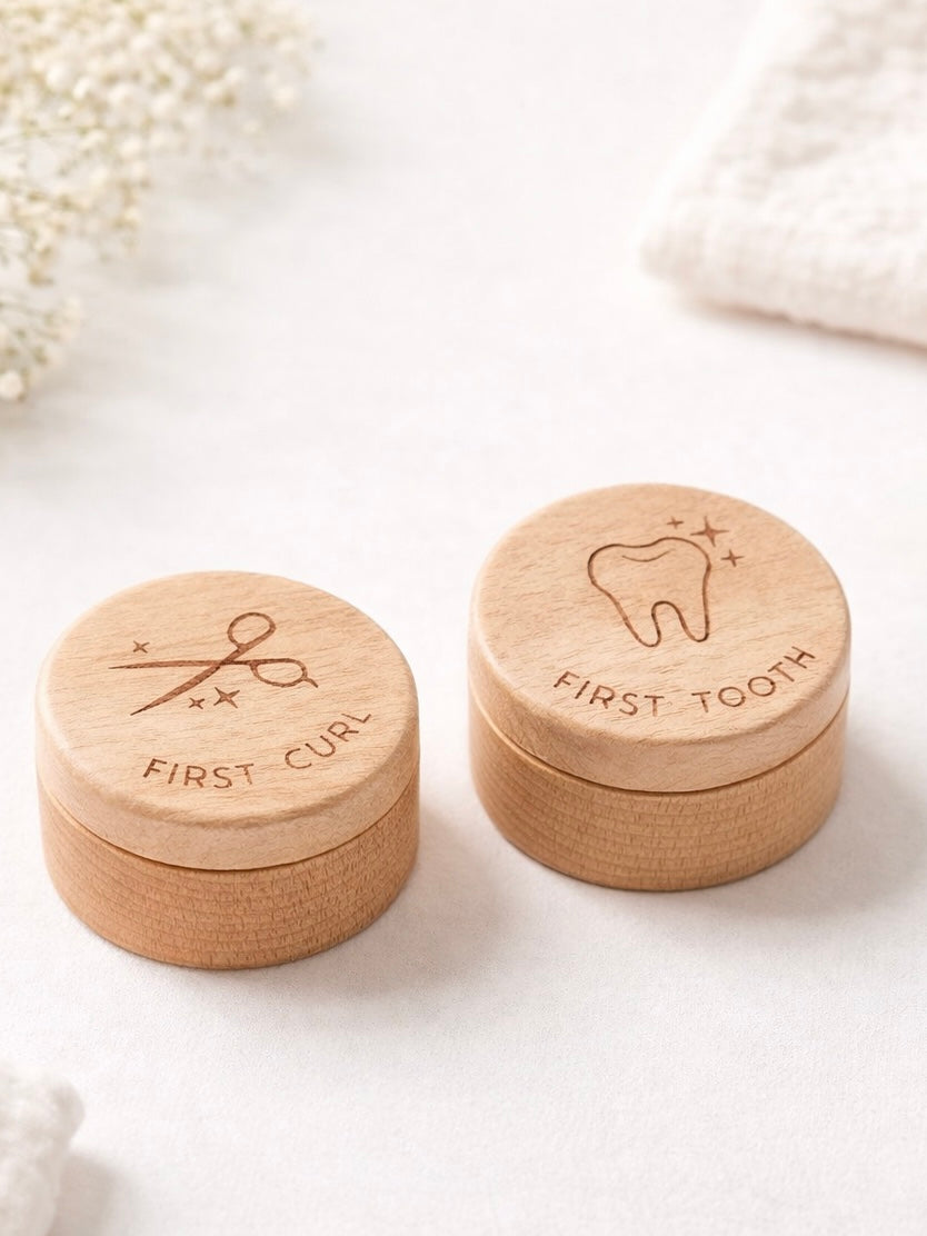 bewaardoosjes haar en tandjes herinneringen doosjes kind