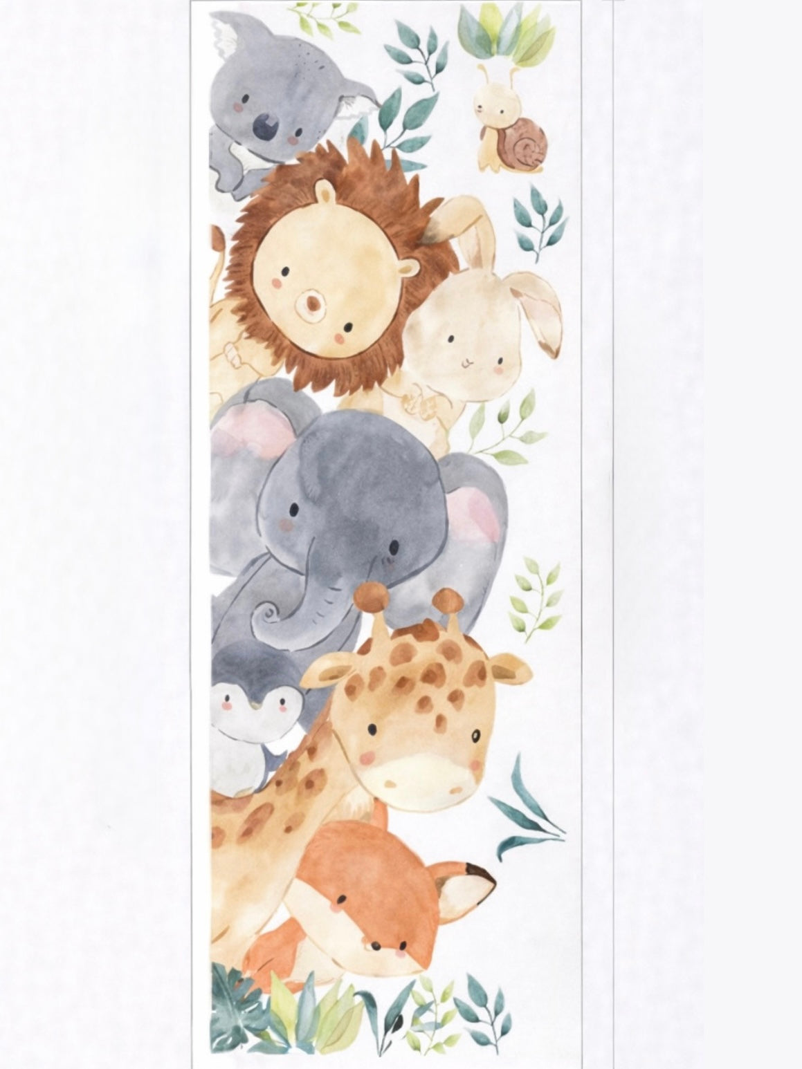 muursticker kinderkamer bosdieren