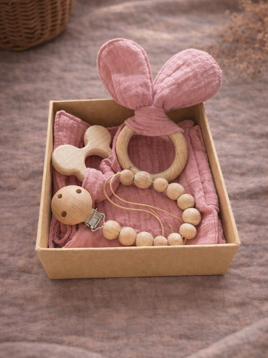 cadeauset roze kinderen