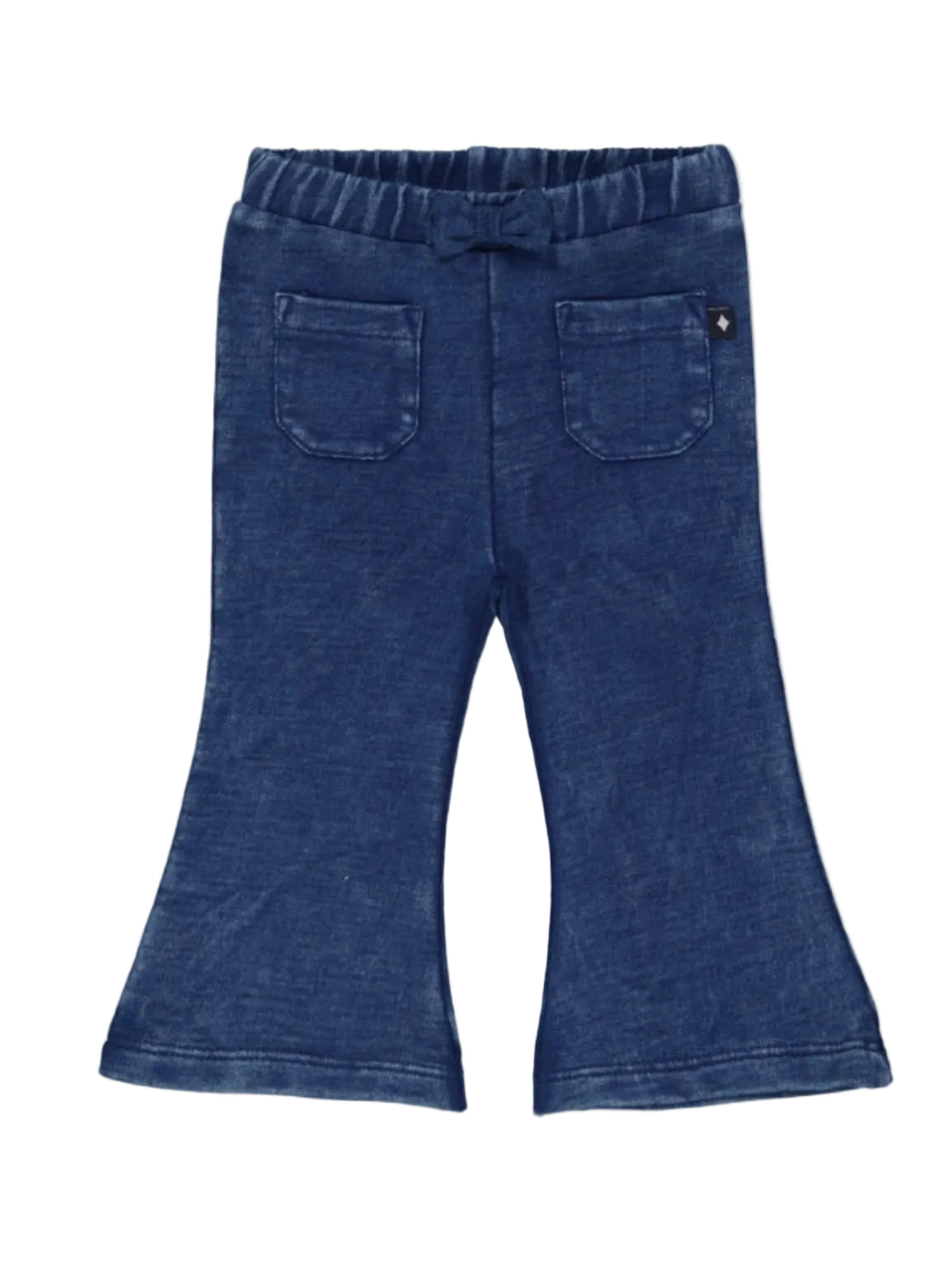 Feetje flare denim jeans voor baby van zachte denim