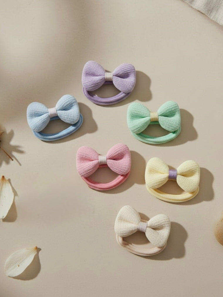 Haarelastiekjes cute little rebels strik voor kinderen