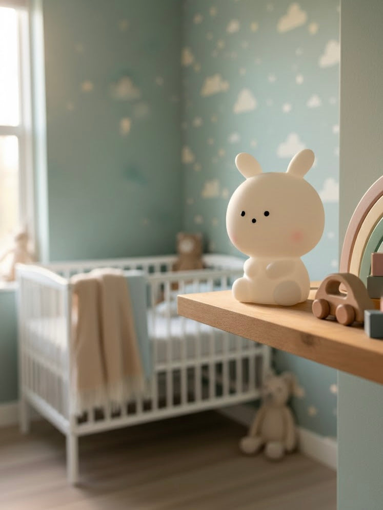 Konijn nachtlampje voor baby- of kinderkamer