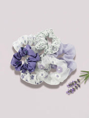scrunchies cute little rebels voor kinderen lila